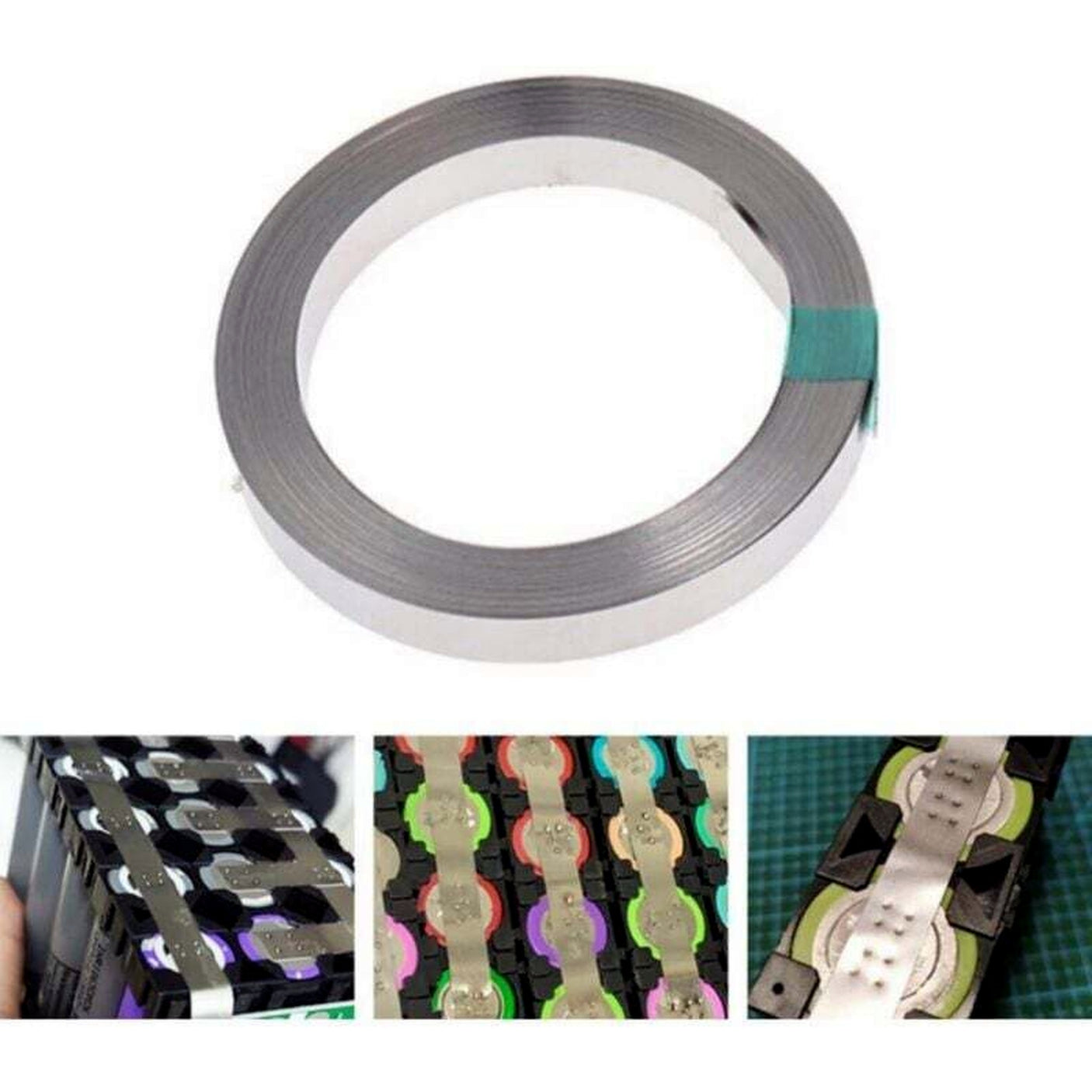 Bande de nickel 0,12x8mm 10 mètres
