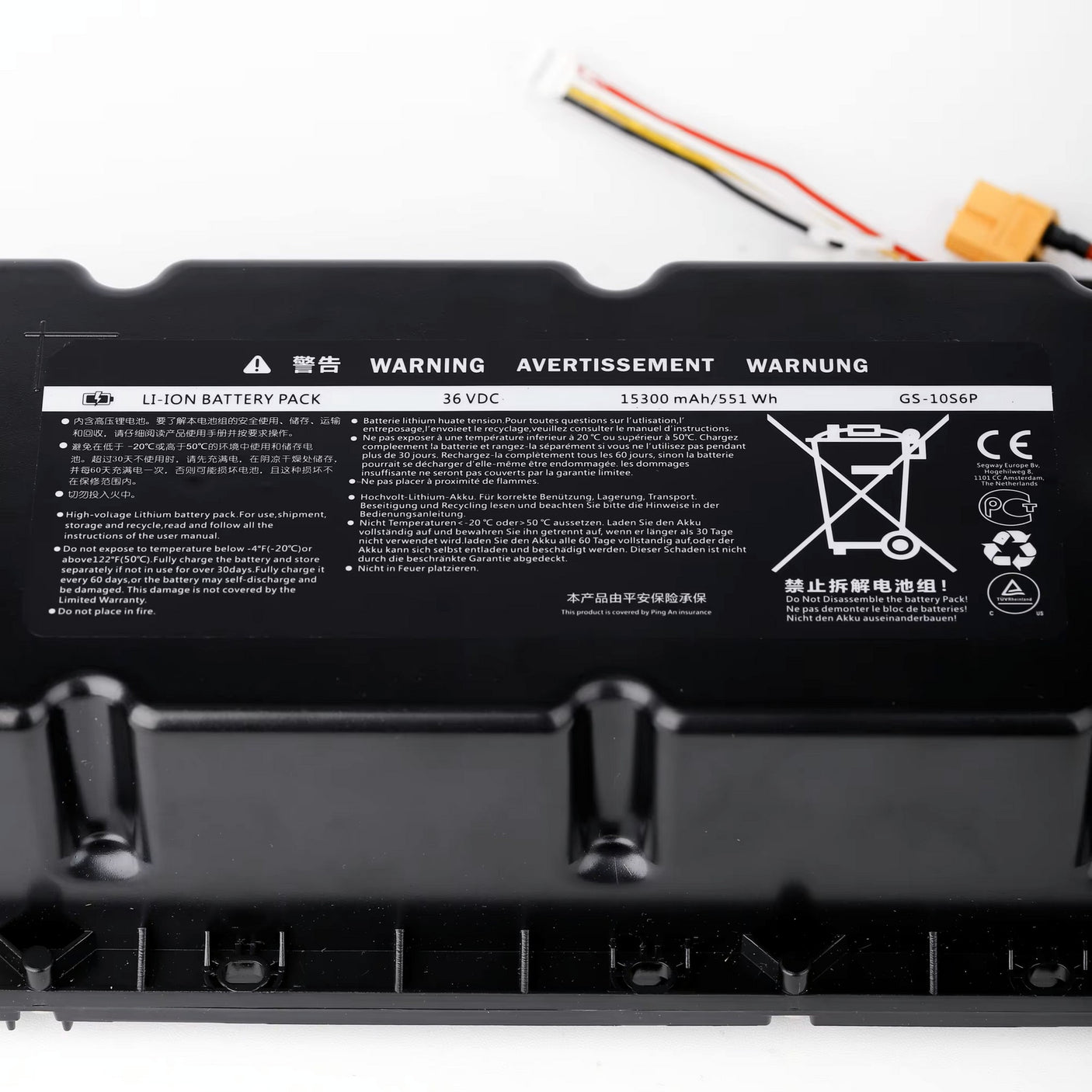 Batterie Ninebot G30 Max 36V 15.3Ah