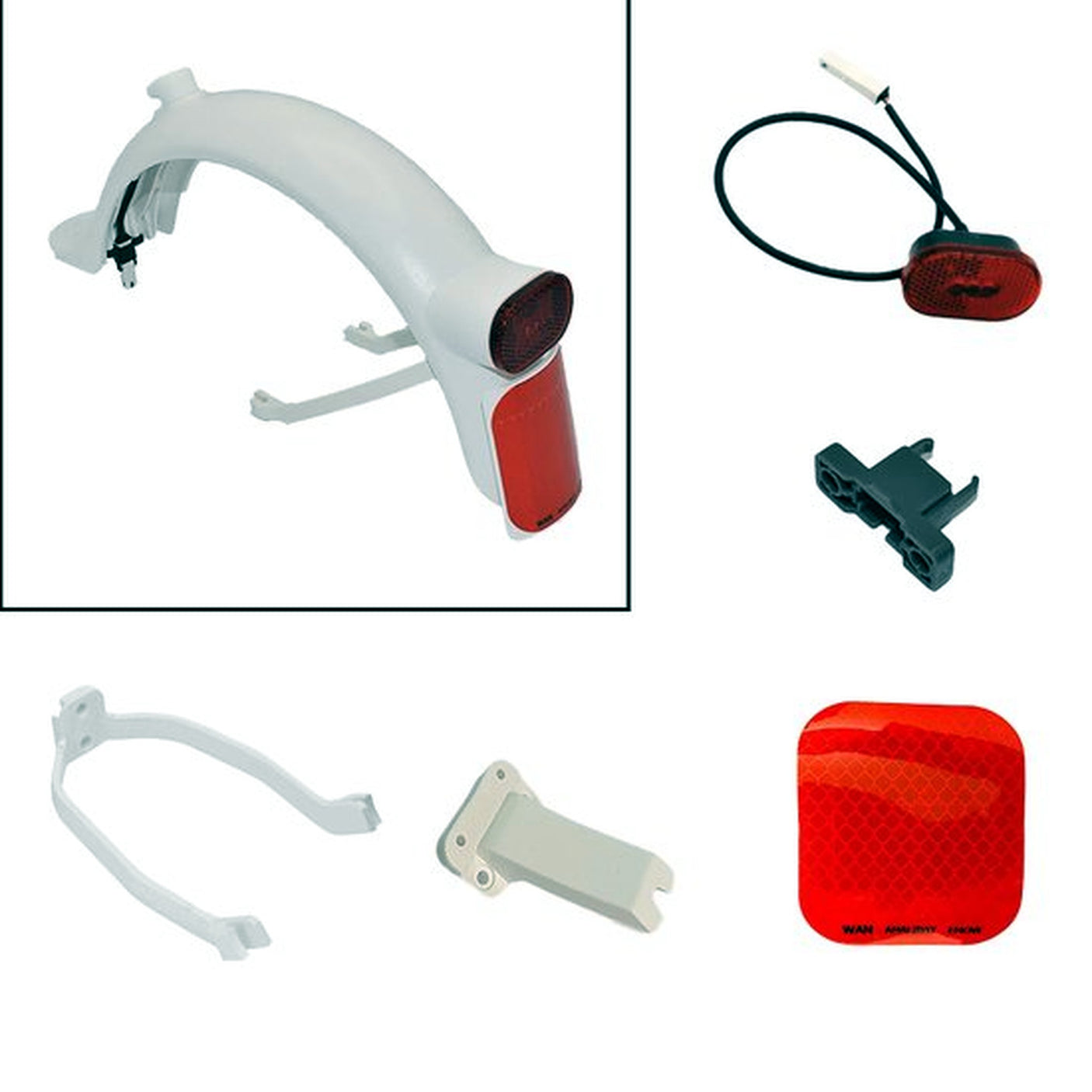 Bavette ar garde boue Xiaomi M365 & Pro