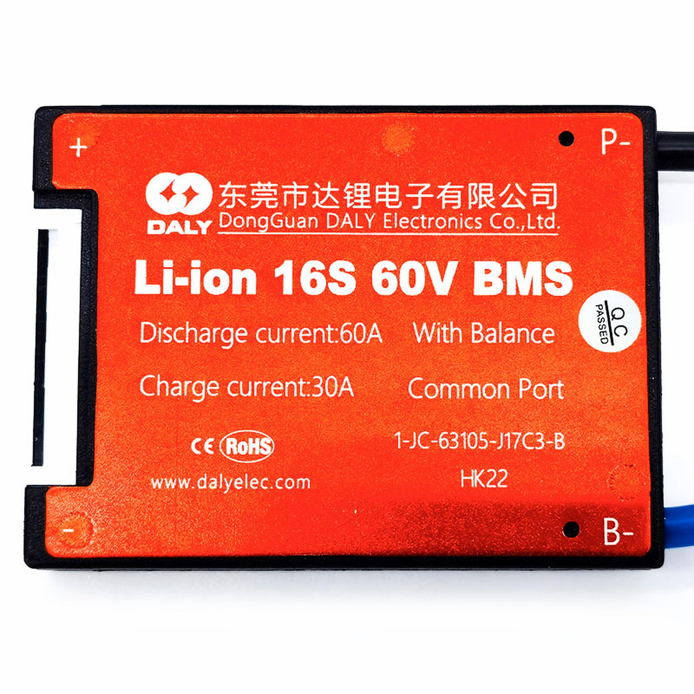 BMS Daly 60V 16S 60A