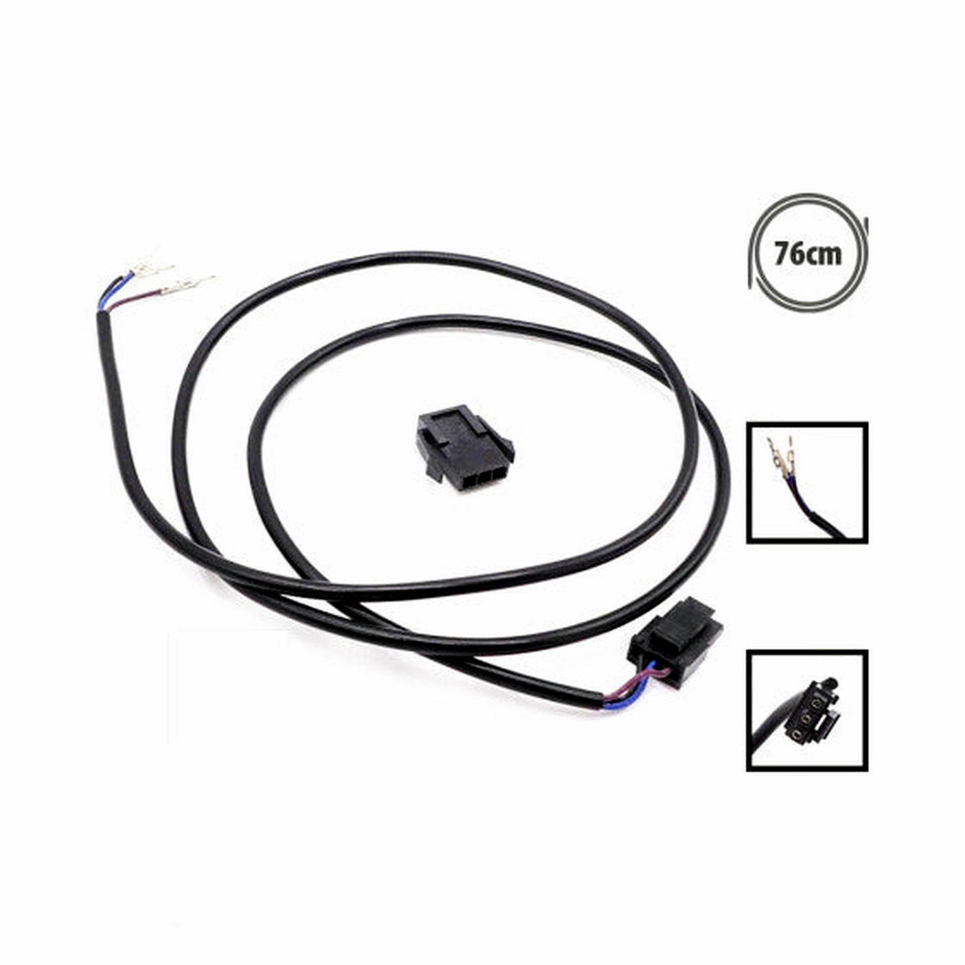 Cable Etwow liaison LED arriere controleur 36V ou 48V (4 pins) 36V