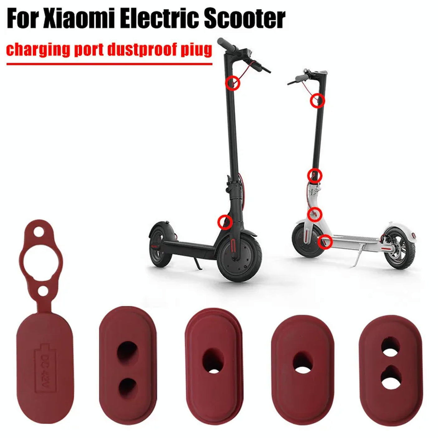 Cache poussiere Xiaomi Scooter 5 Pro