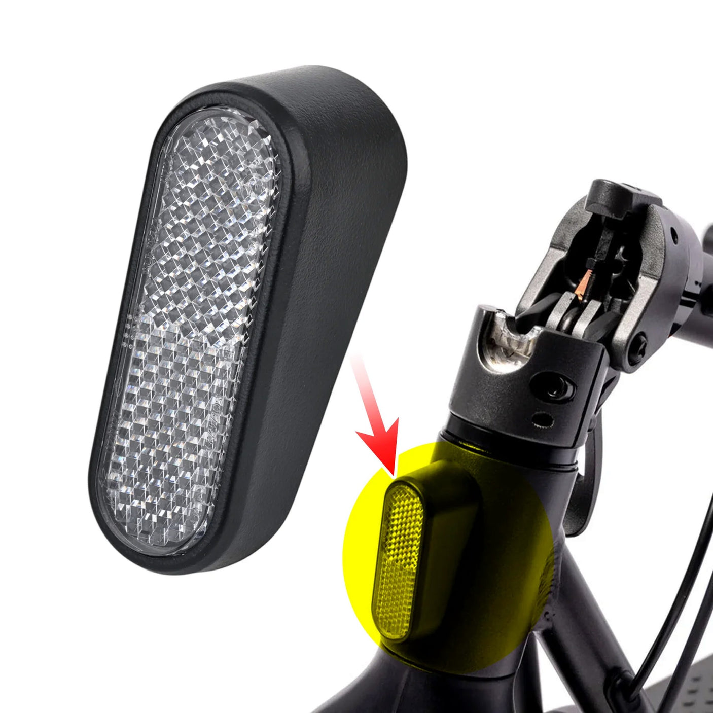 Cache vis réflecteur droite Ninebot Segway F2 / F2 Plus / F2 Pro