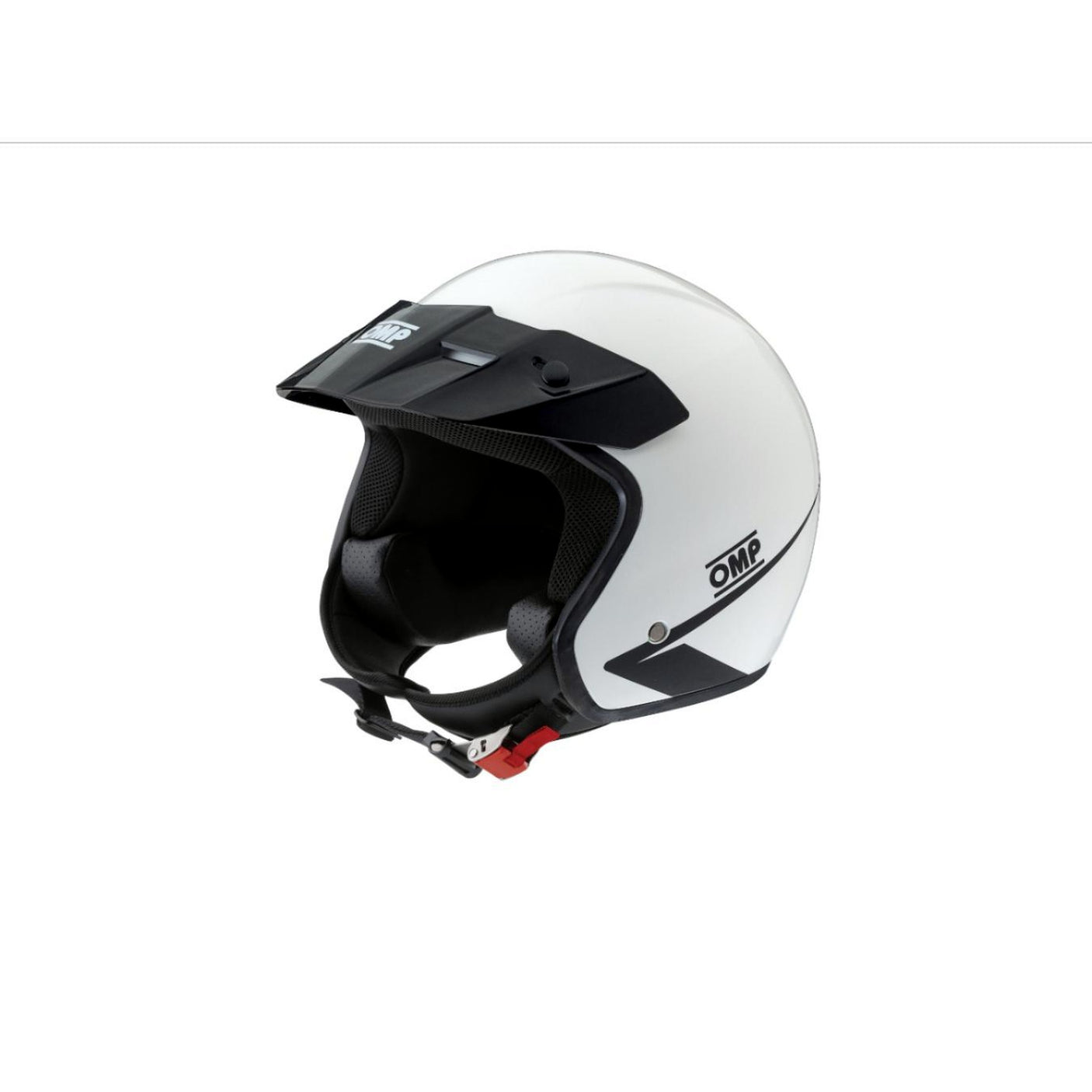 Casque JET FRV blanc brillant (taille XS à XXL) M