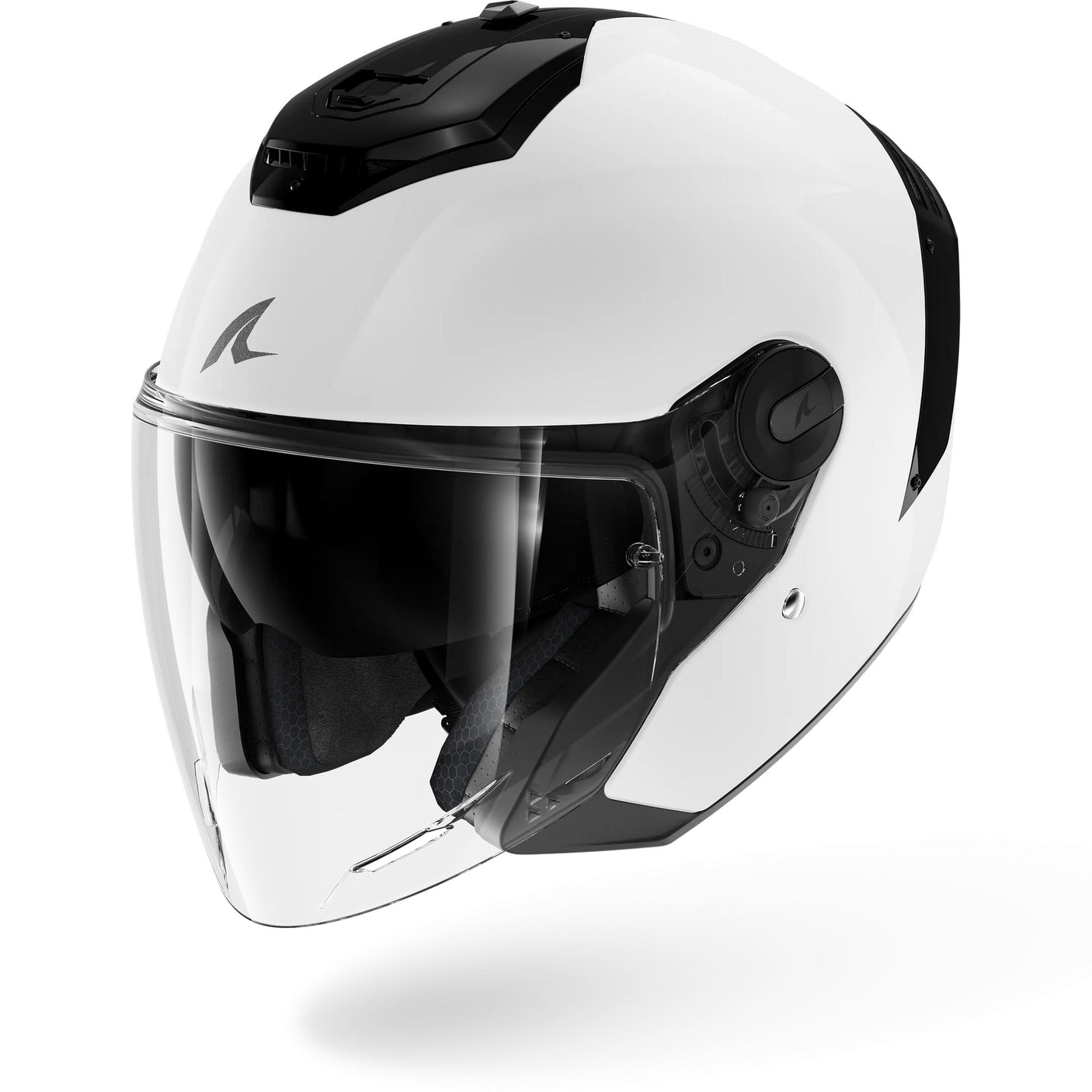 Casque JET FRV blanc brillant (taille XS à XXL) S