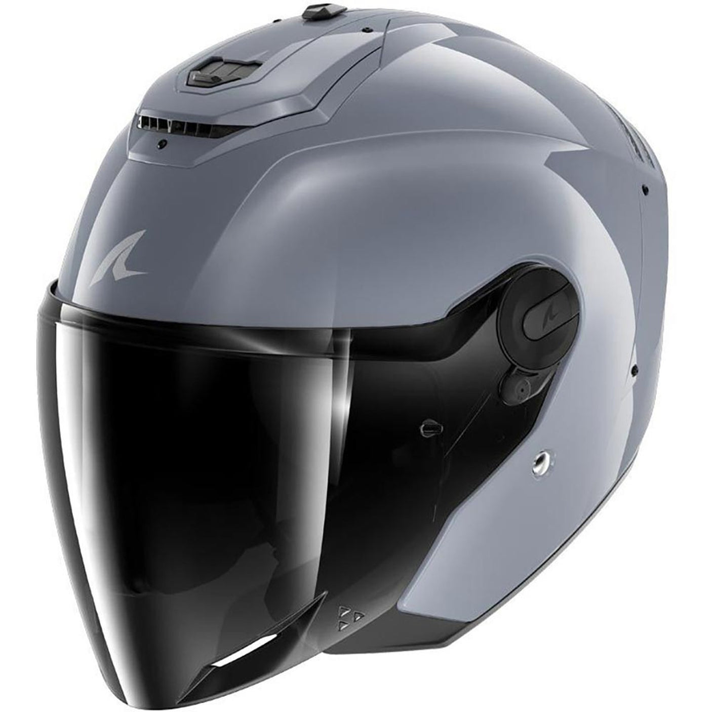 Casque JET FRV Gris graphite Mat (taille XS à XXL) XL