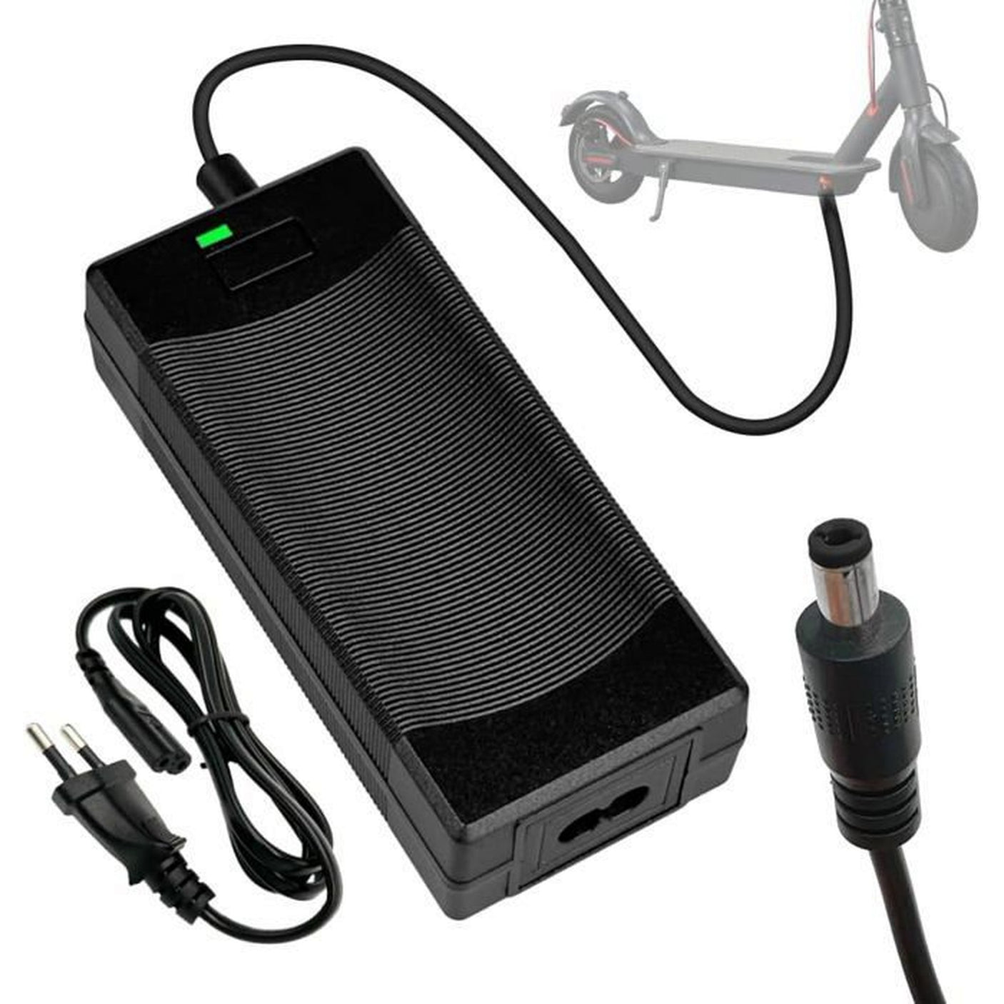 Chargeur 36V - 42V / 2A (connecteur DC 5.5 - 2.1mm)