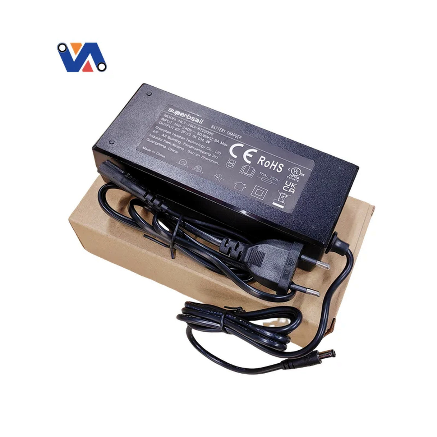 Chargeur 60V ➡ 67.2V / 2A Prise IEC Citycoco