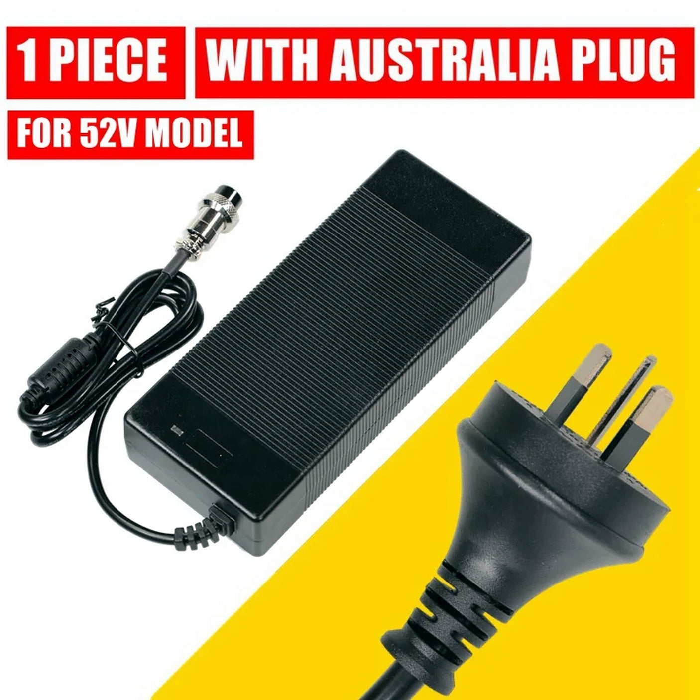 Chargeur rapide 52V-58V 5A prise GX16
