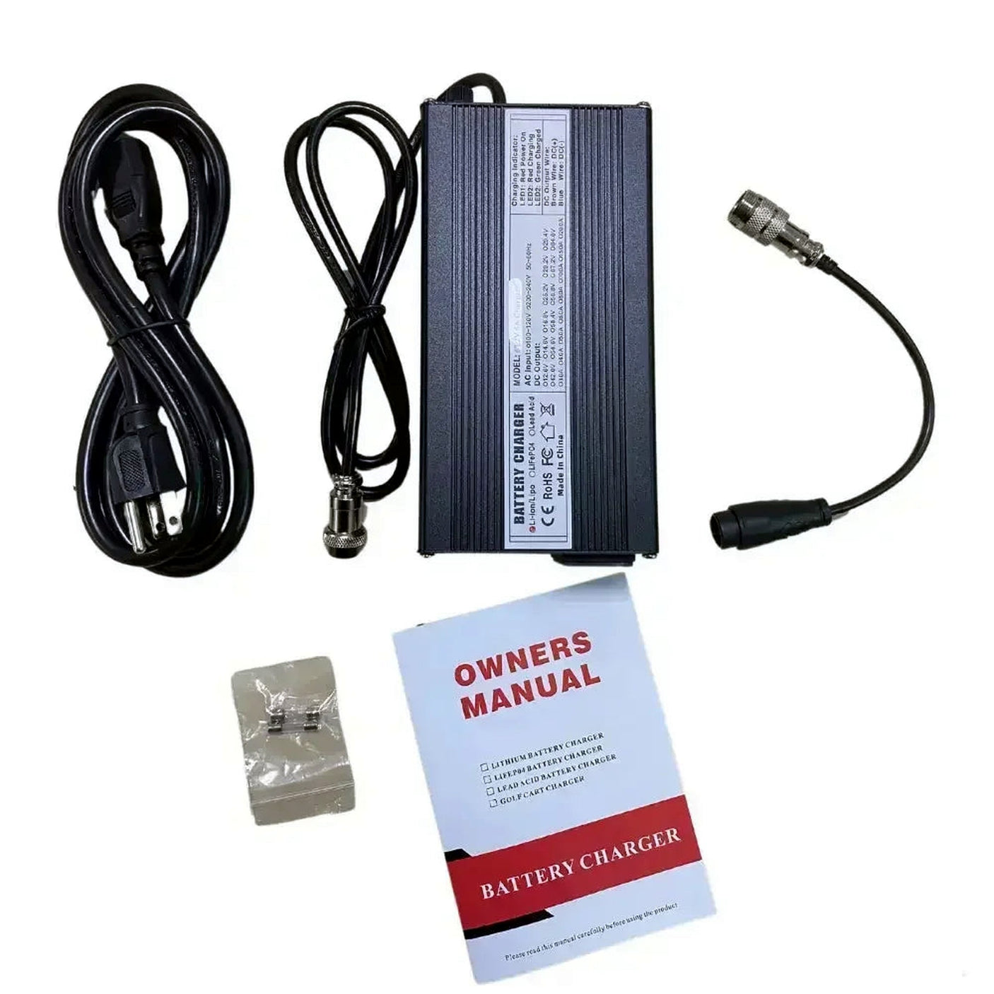 Chargeur rapide 72V ➡ 84V 1-10A GX16-3P