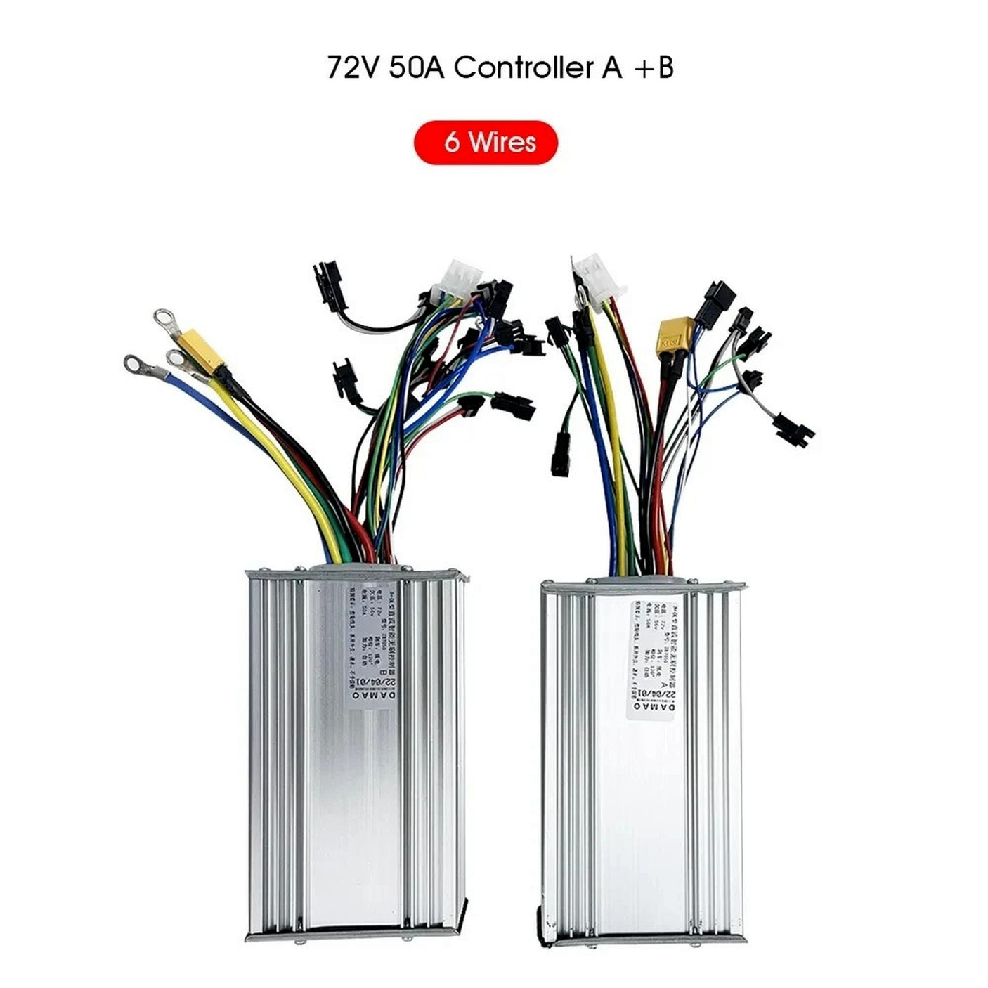Contrôleur bimoteurs Damao 72v 50A Arrière (B)