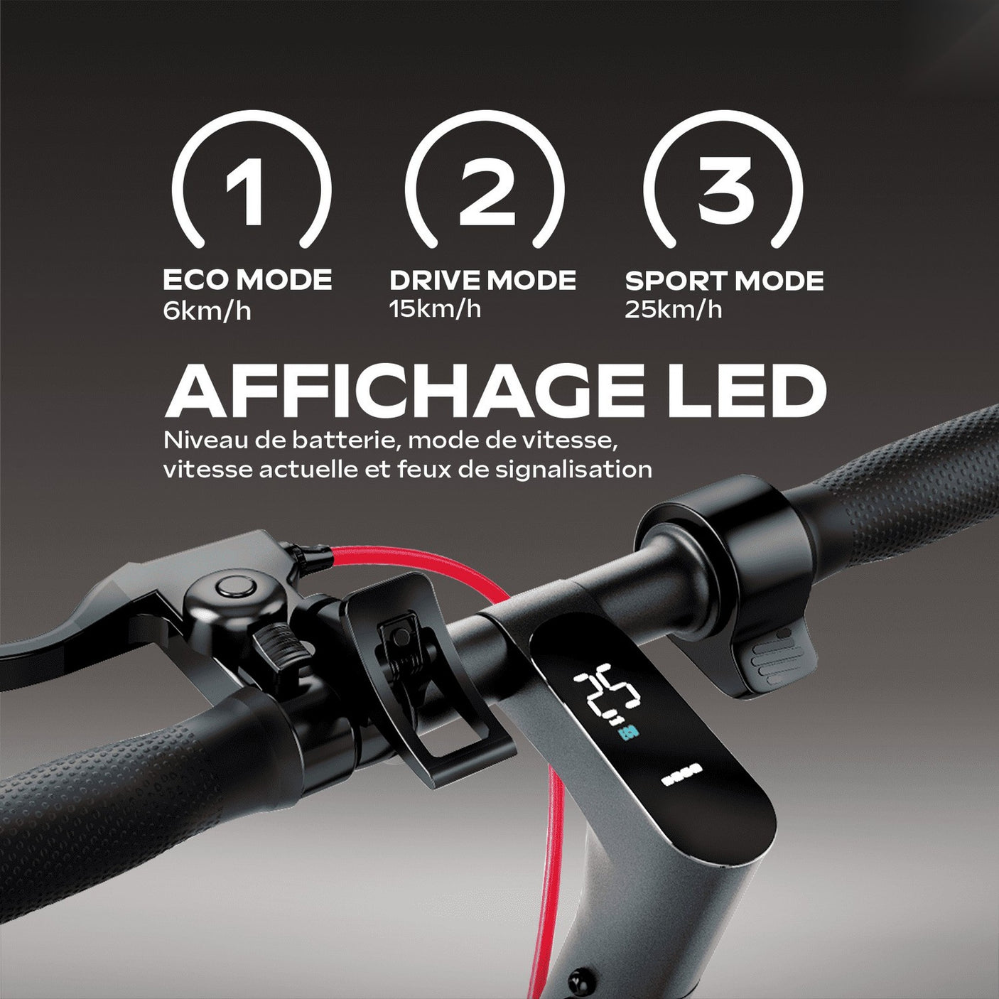 Ecran afficheur LCD de remplacement pour Urbanglide Ride 100 Max et 100 Pro2