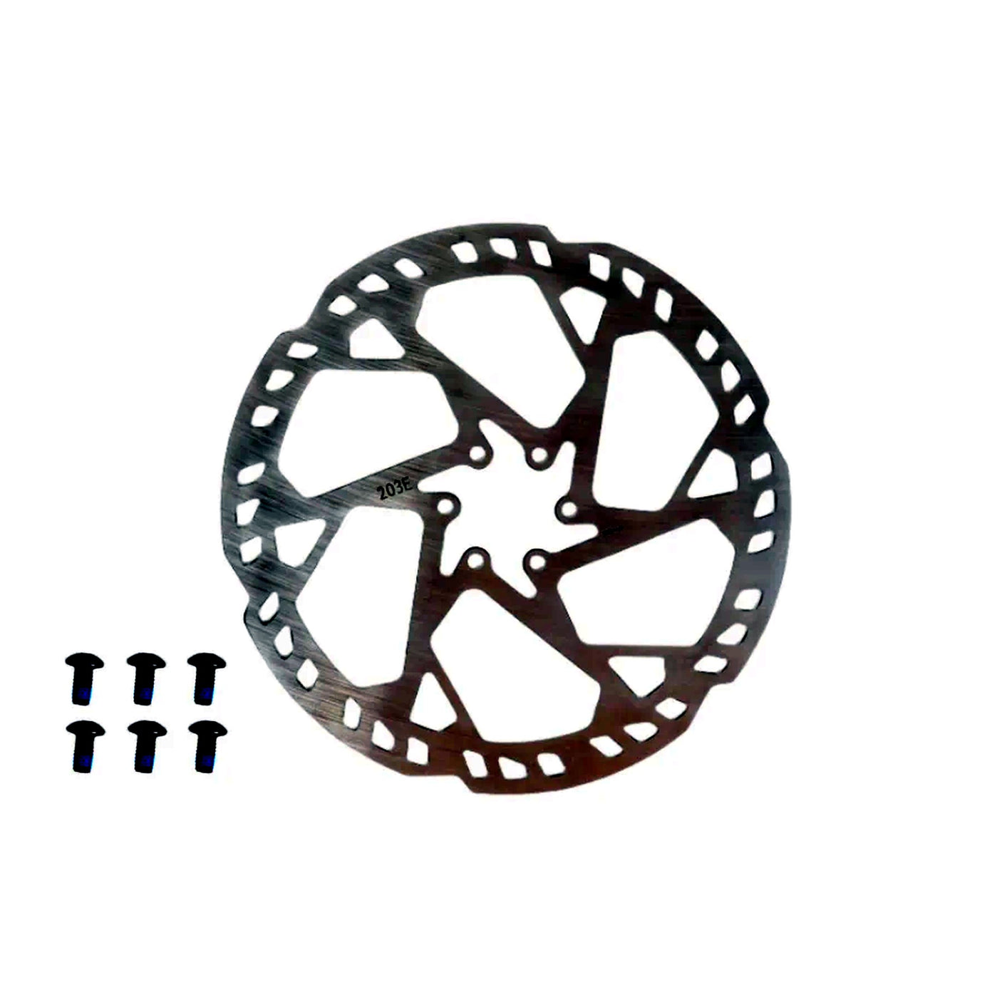 Disque de frein flottant 160mm entraxe 44mm (2 couleurs) Noir