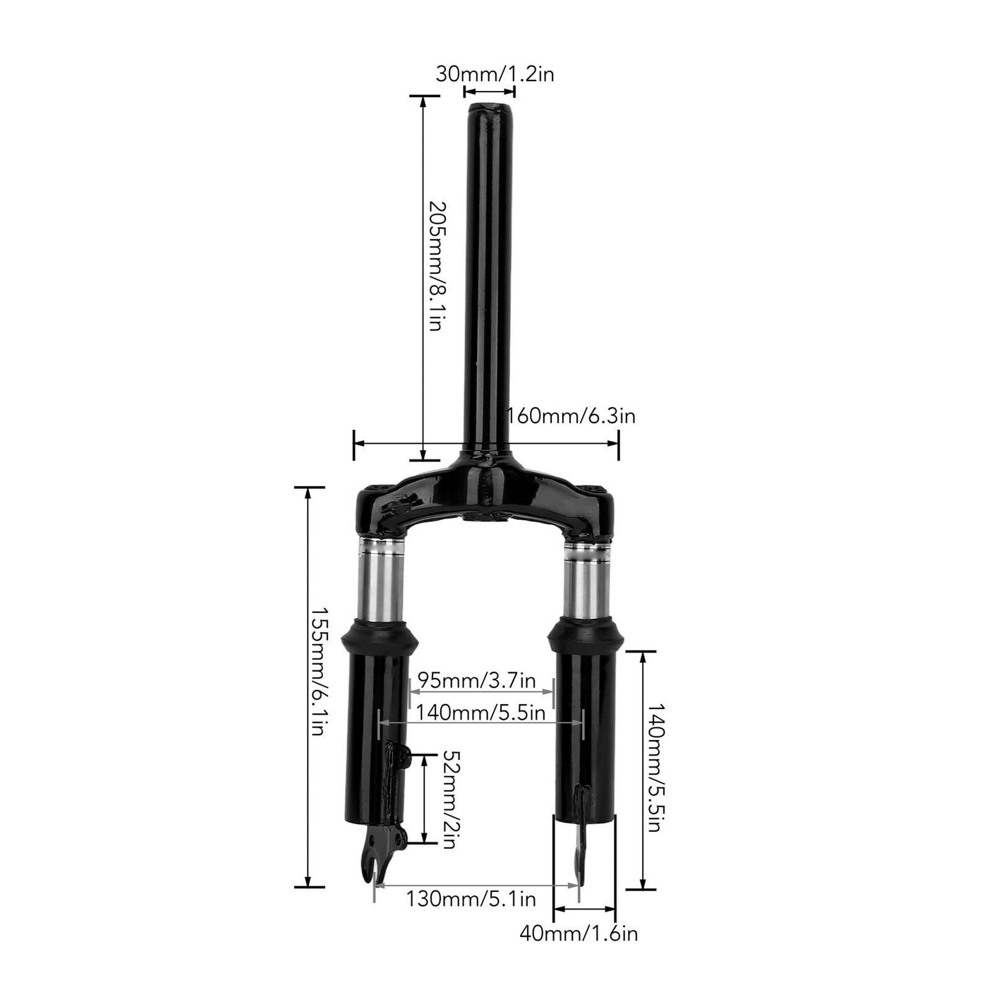 Fourche ar droit et av gauche pour Z10X V3