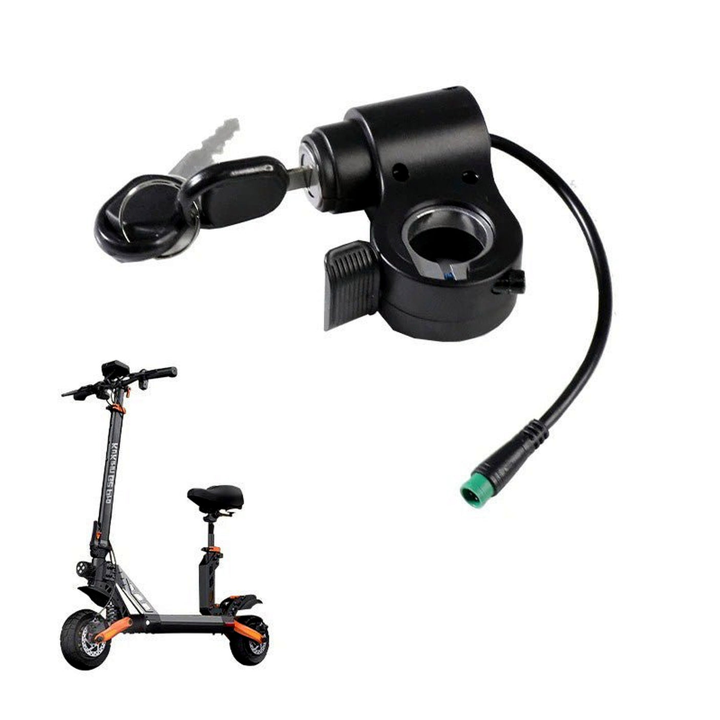 Gachette Accelerateur contacteur a clé Kukirin G2 Pro /G2 Max