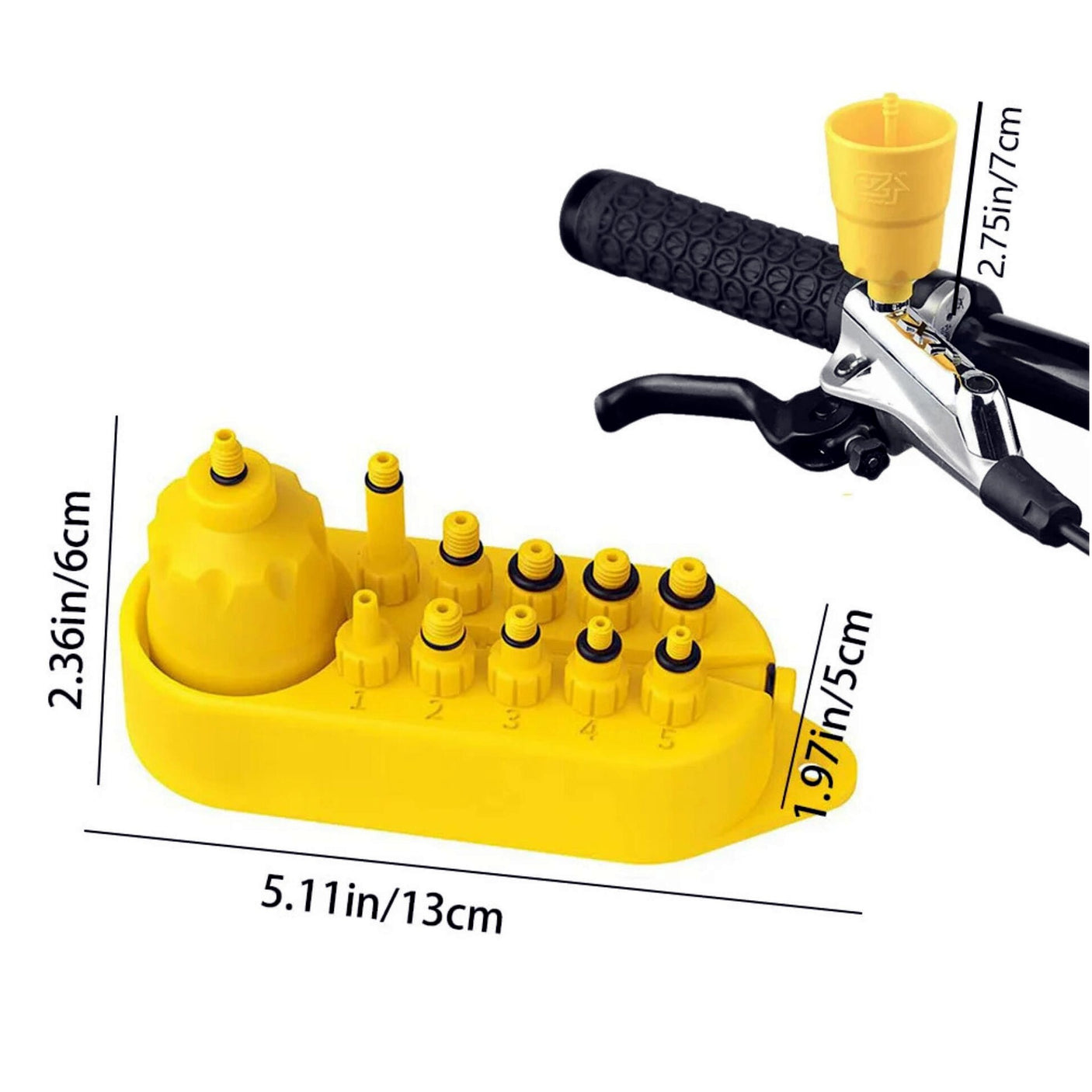 Kit de purge freins hydrauliques