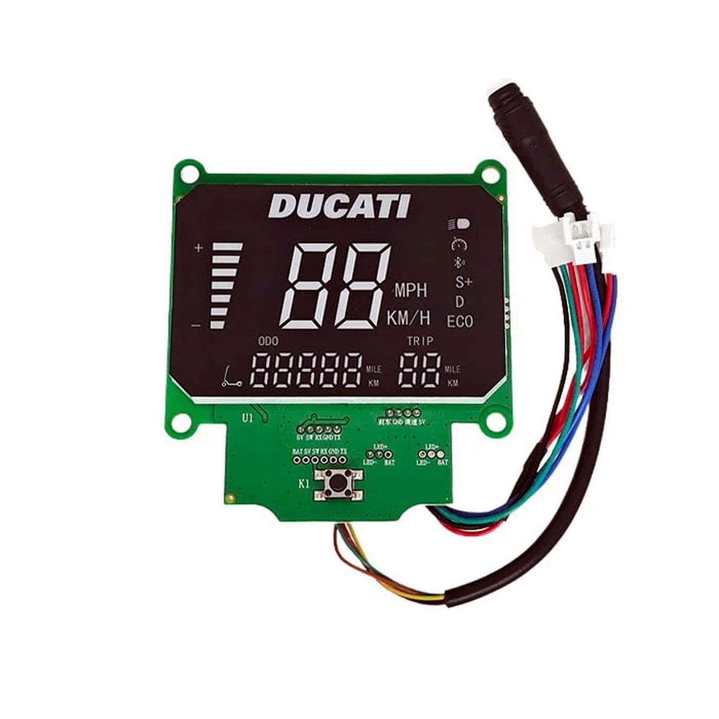 Kit display et controleur Ducati 48V Scrambler E-Cross prise XT90