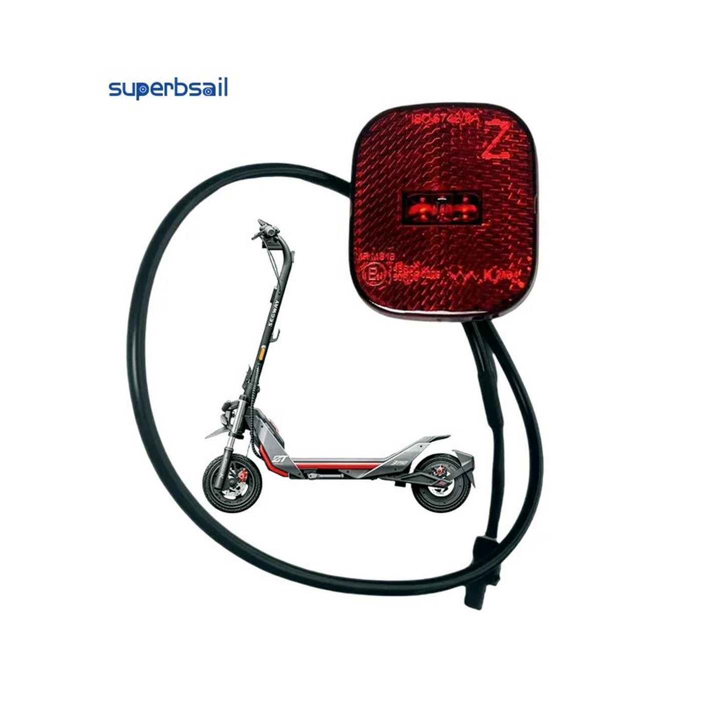 LED arrière pour Z (bout épais)