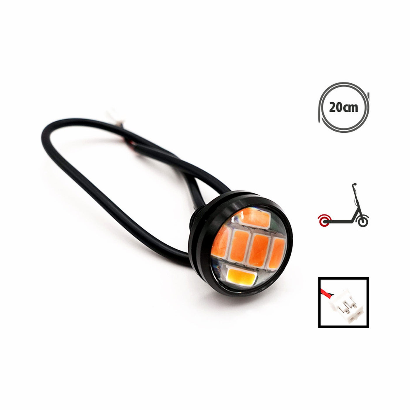 LED clignotant avant Dualtron Aminia