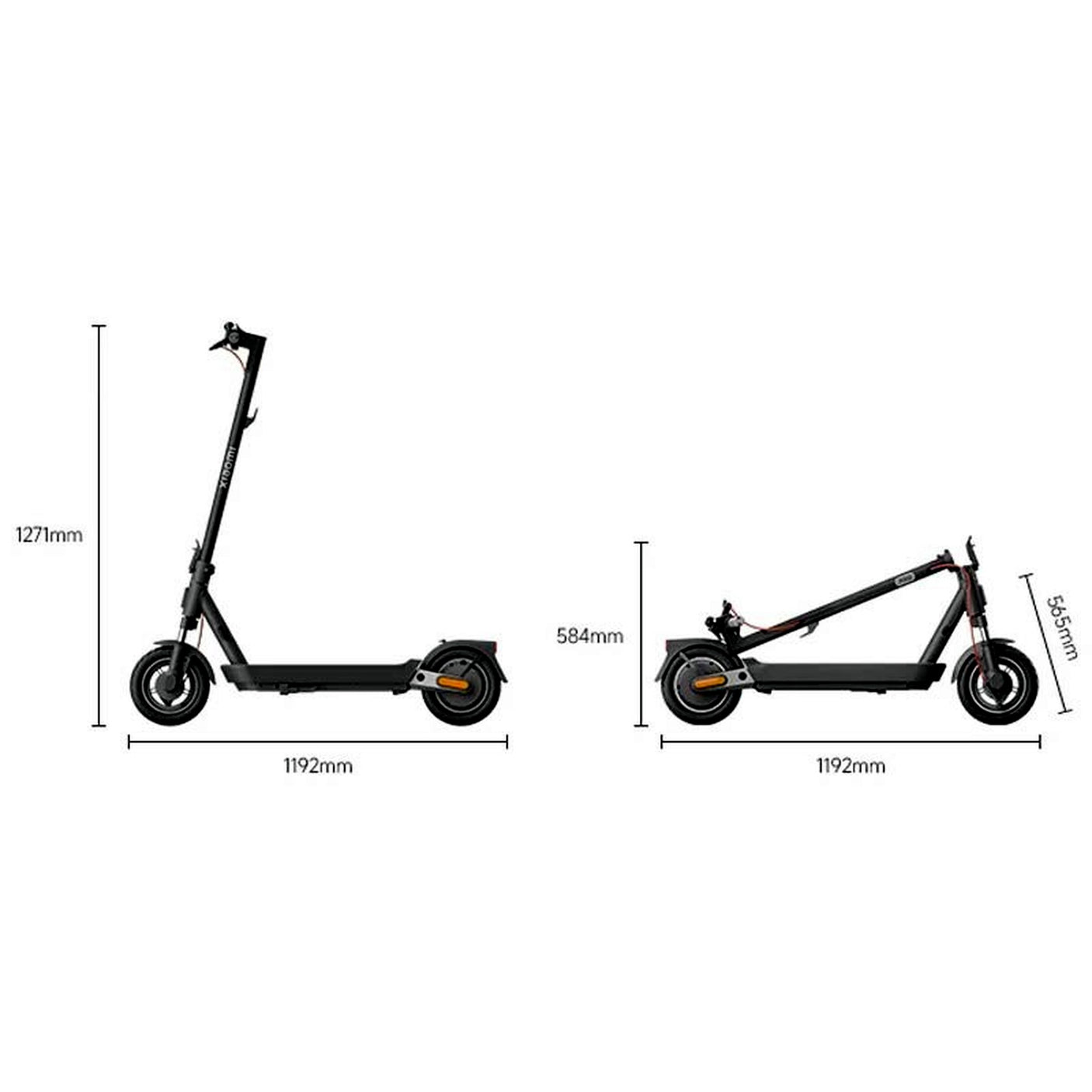 LED droite Xiaomi Scooter 5 Max