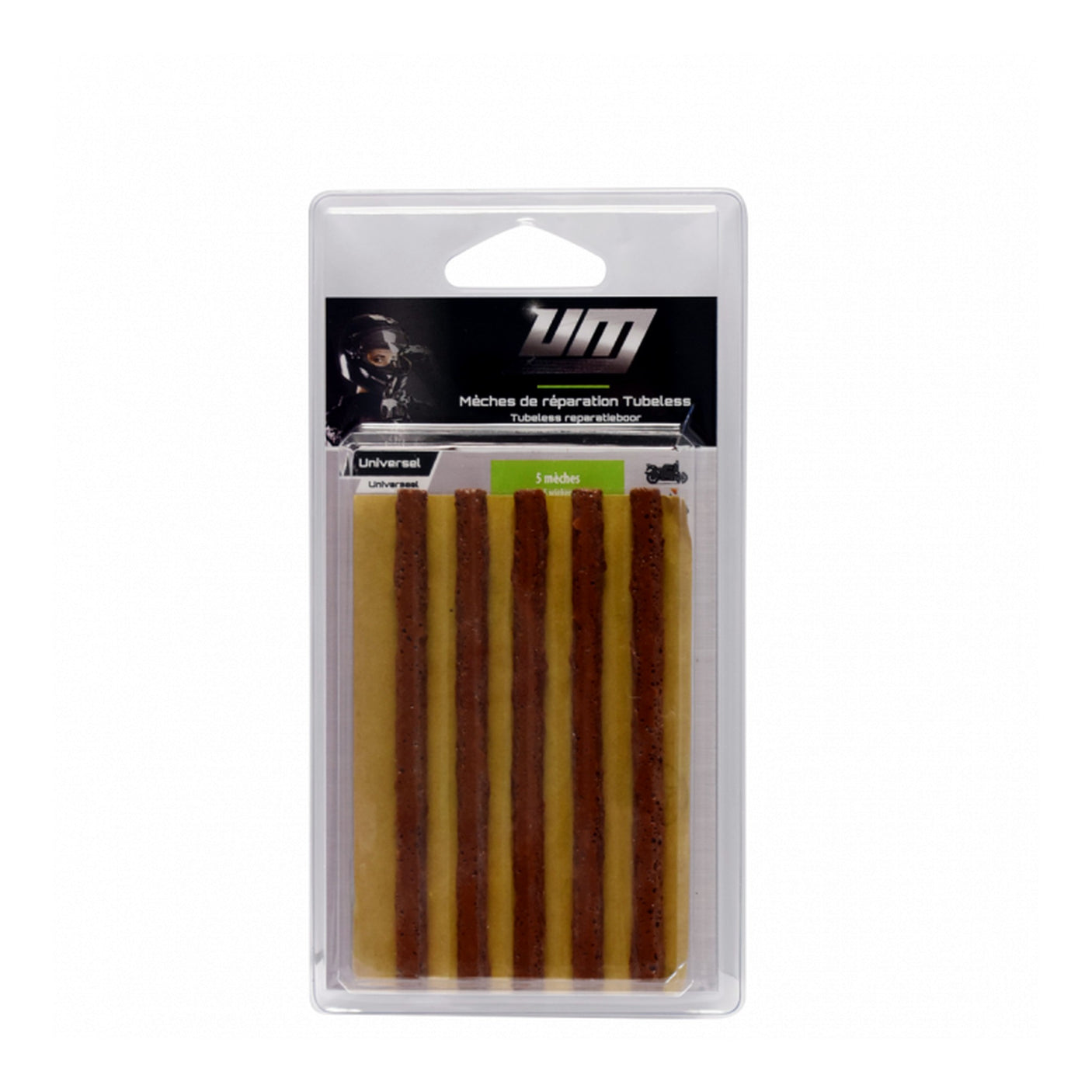 Meches de réparation pneu tubeless