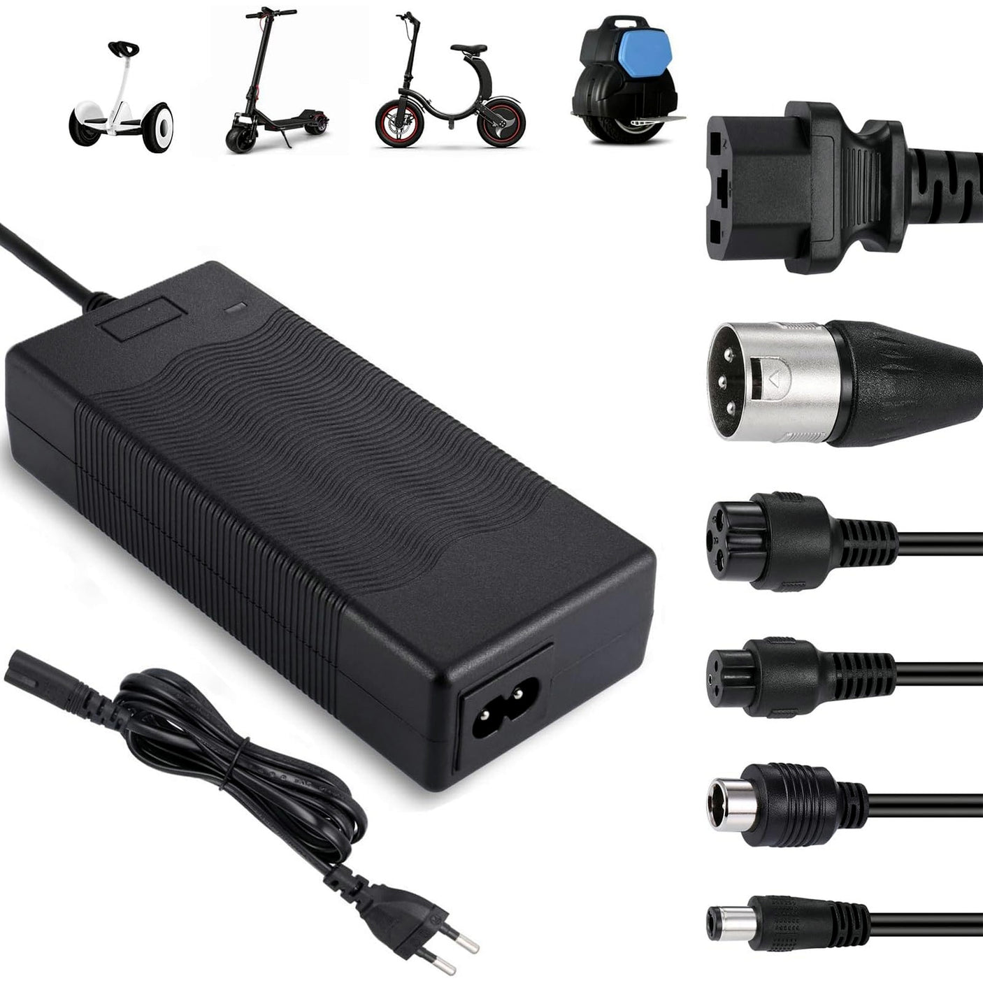 PACK Chargeur 36V ➡ 42V / 2A (connecteur DC 5.5*2.5MM) Wispeed