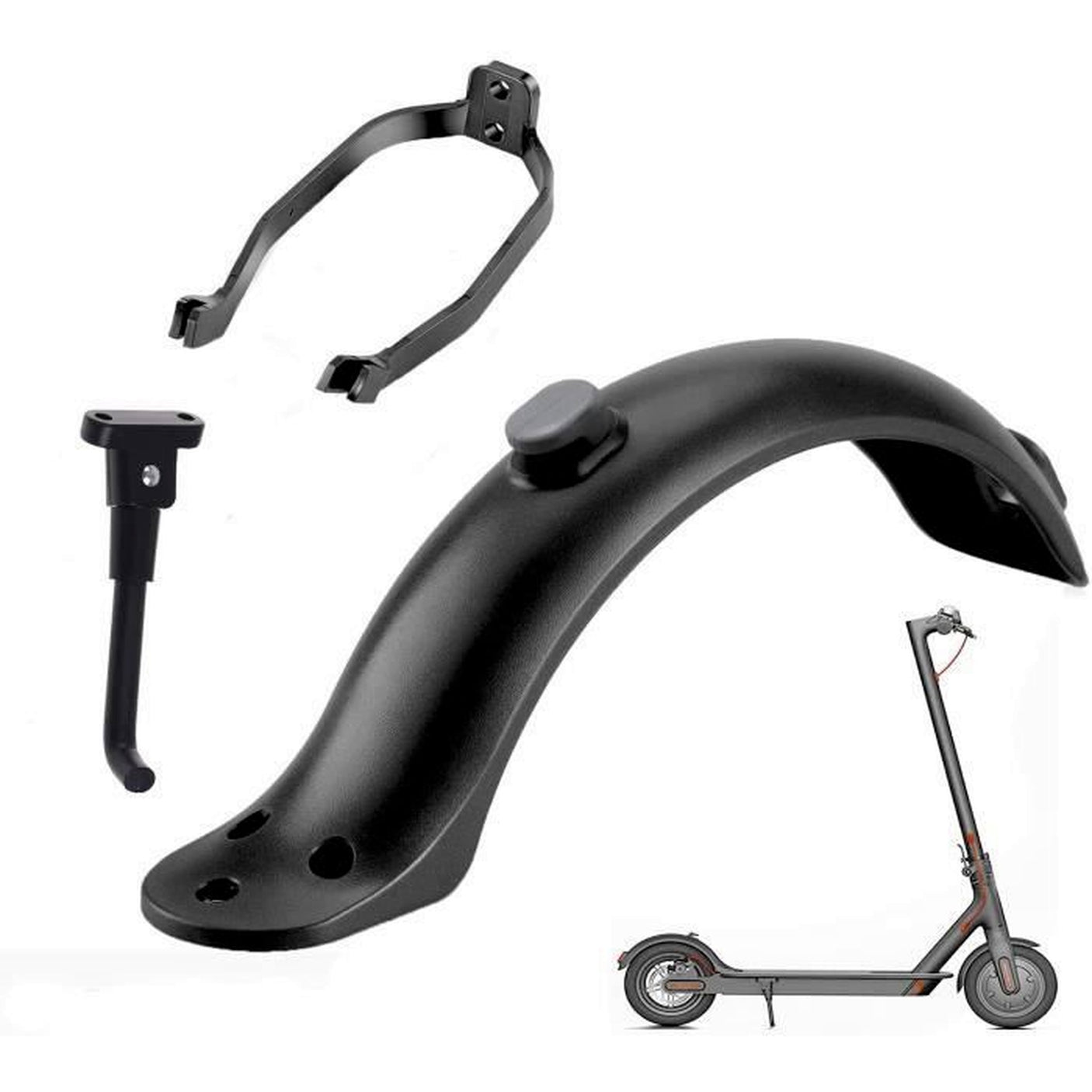 Plastique deck arrière x2 - version Xiaomi M365 Pro