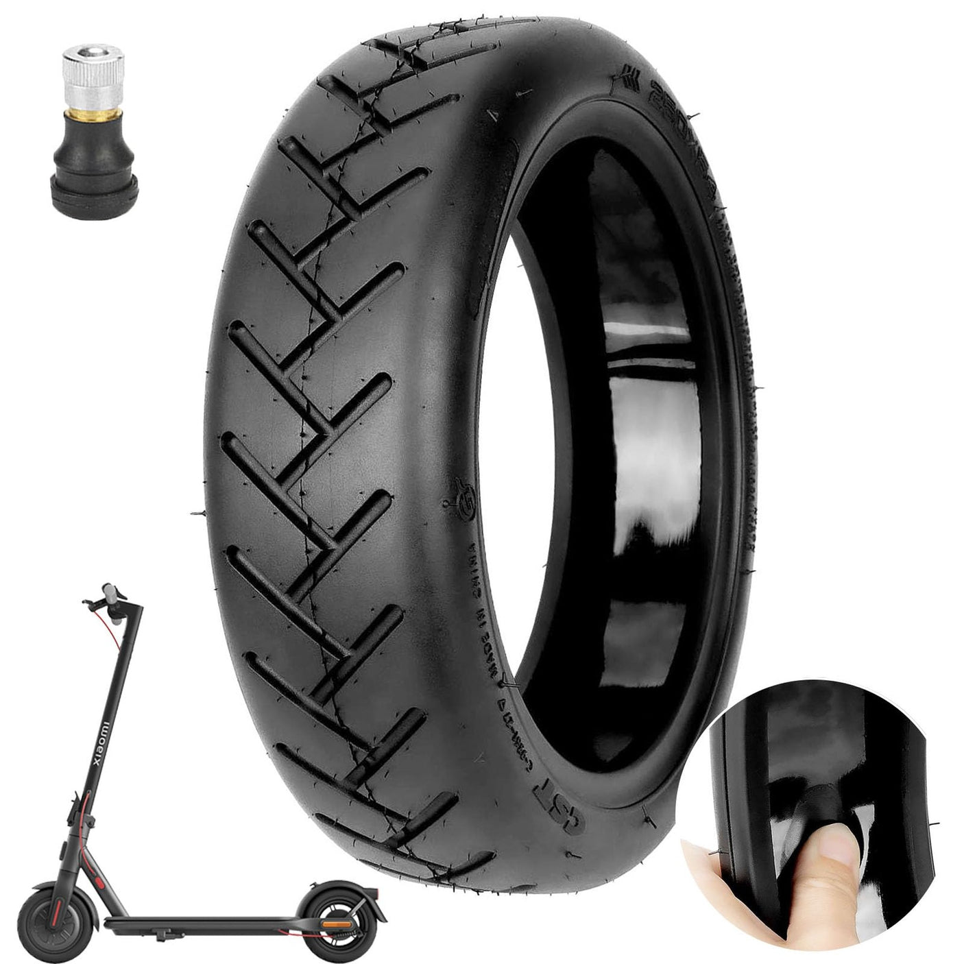 Pneu 250x54 tubeless Xiaomi Scooter 4