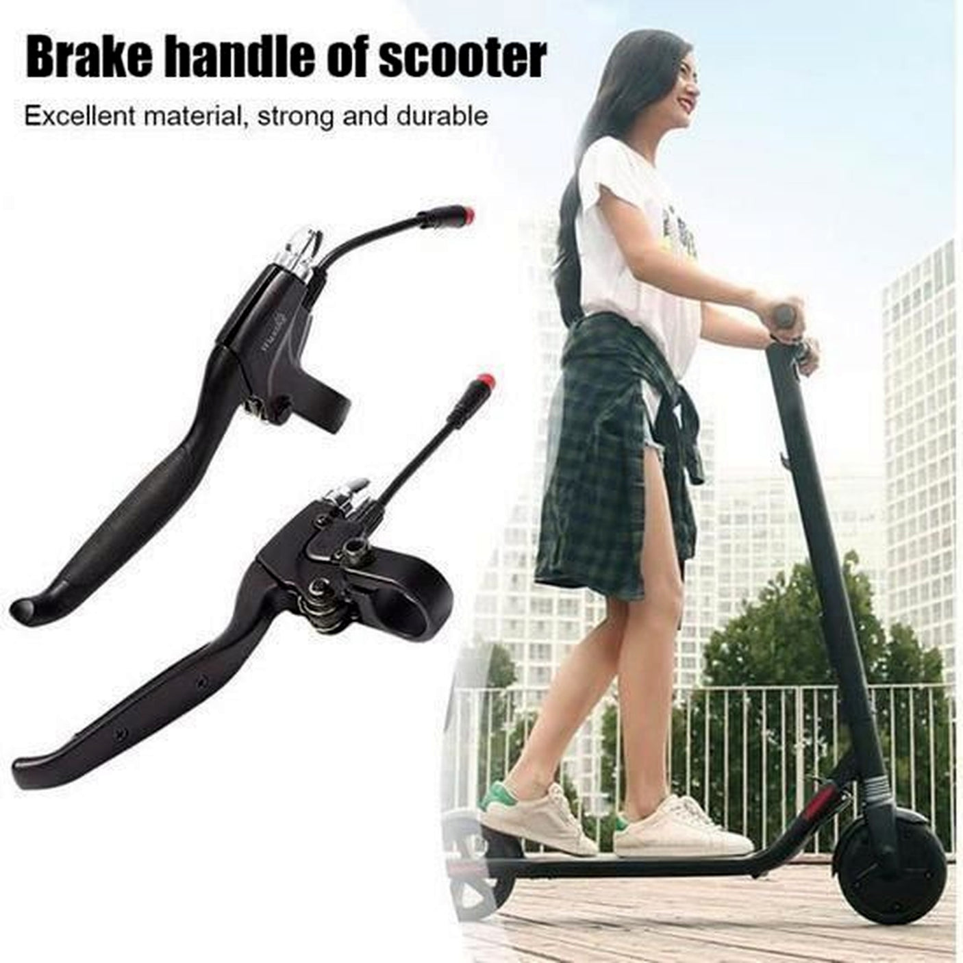 Poignée de frein Droite Kugoo M4 Pro / Smartgyro connecteur etanche