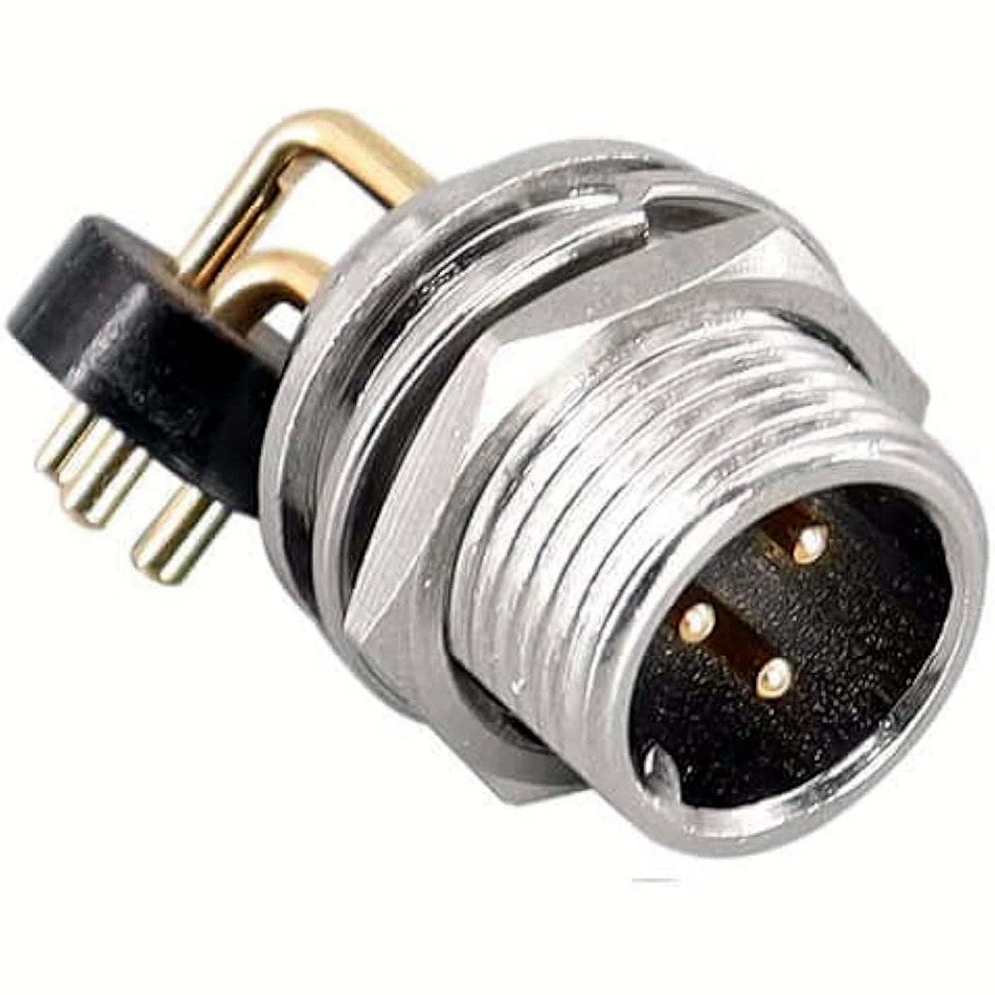 Prise GX12 3 pins mâle x5 pcs
