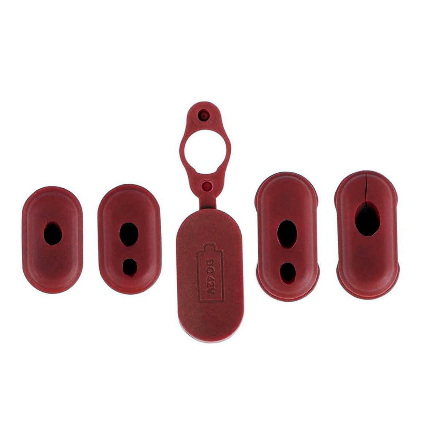Protection silicone deck Xiaomi M365 & M365 Pro - couleur rouge