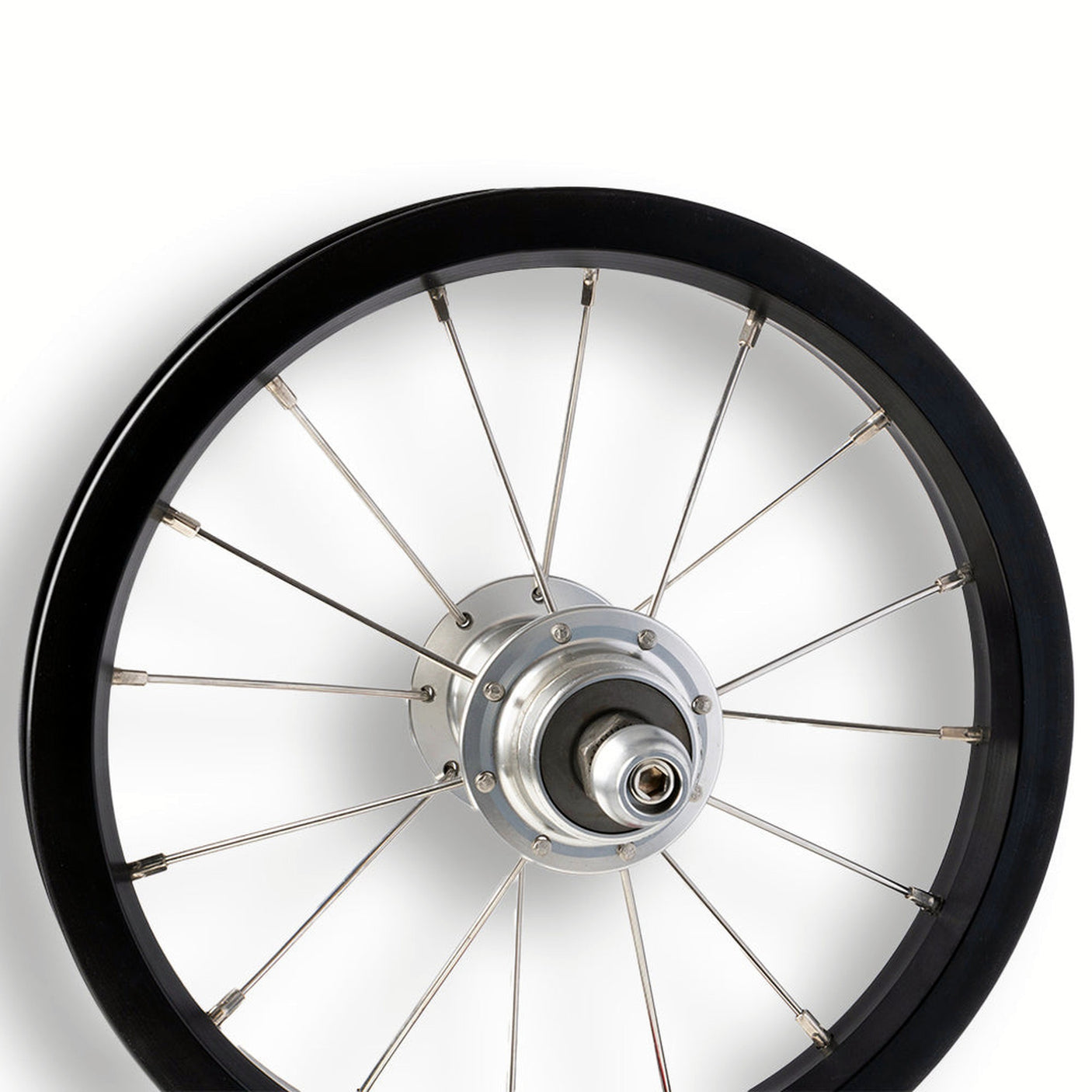 Roue complète draisienne 12 pouces