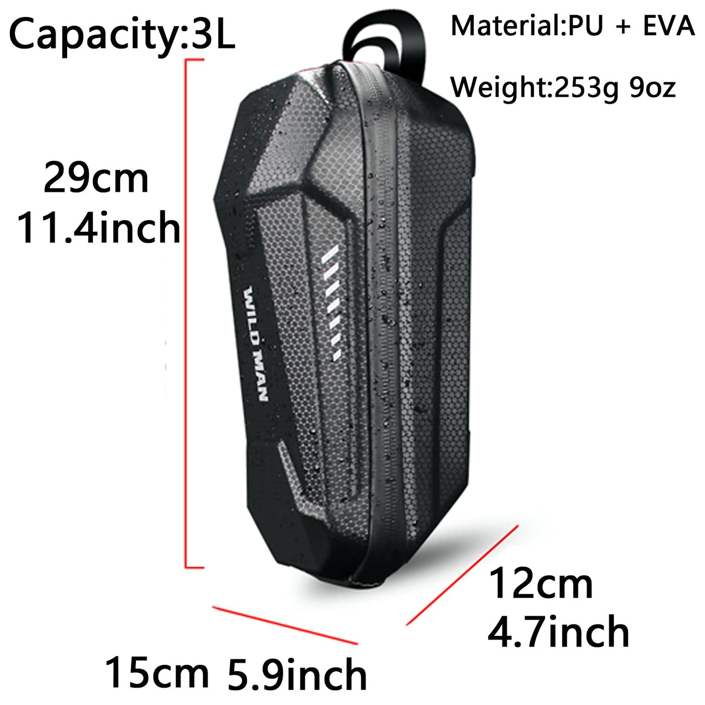 Sacoche guidon support telephone 3L Wildman XT8