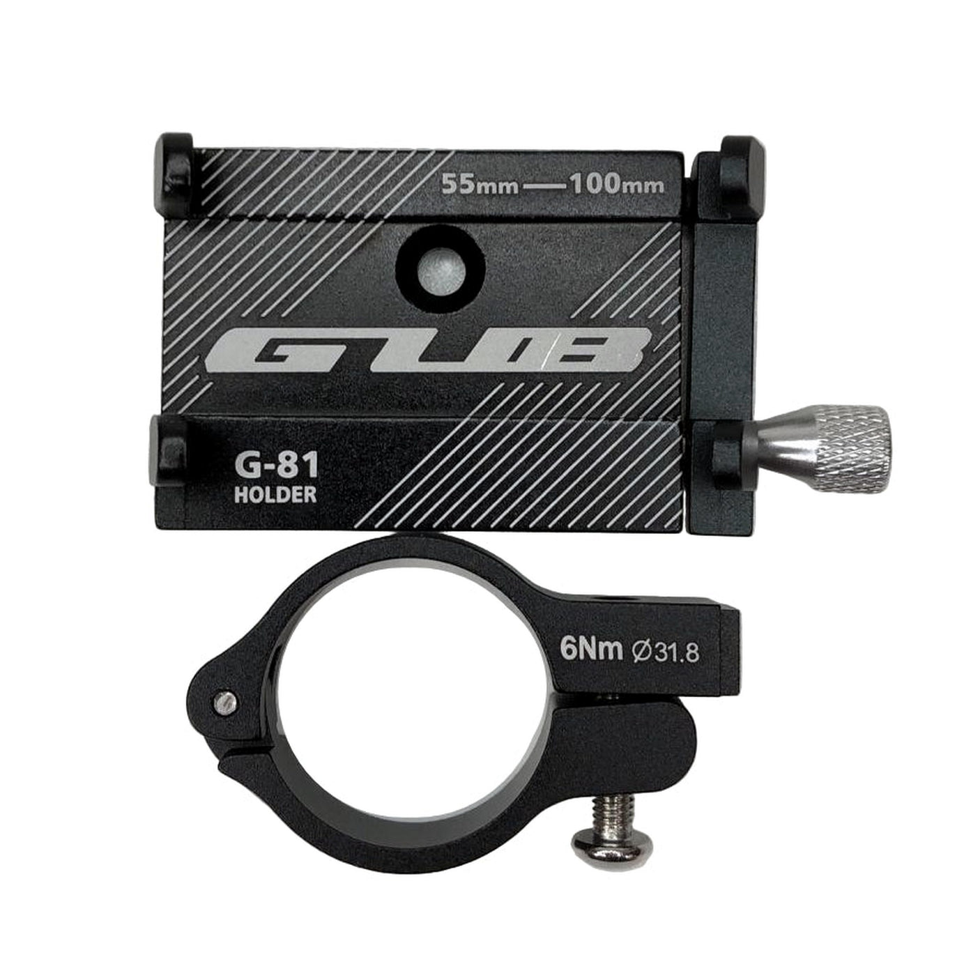 Support téléphone GUB G81 noir