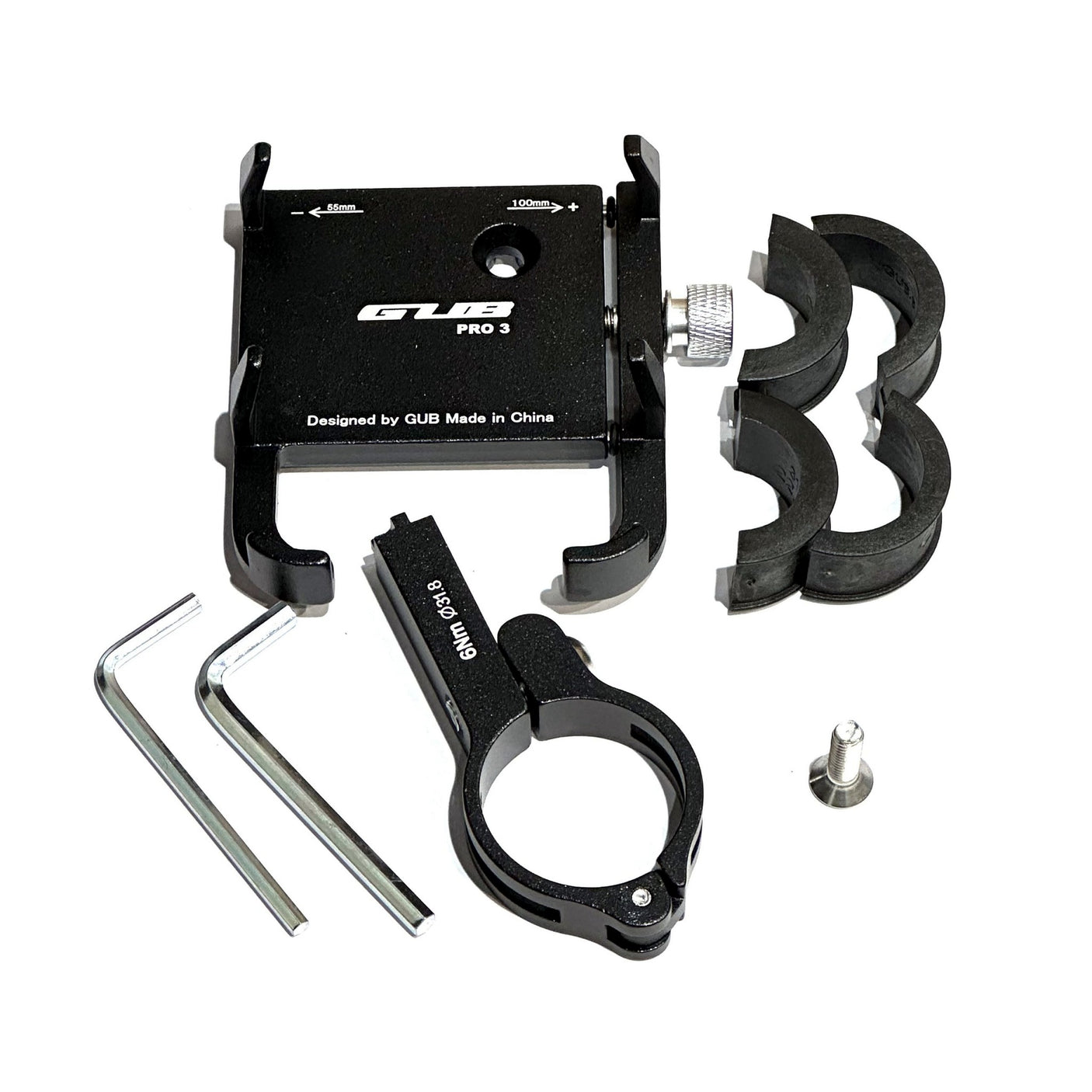 Support téléphone GUB G81 titanium