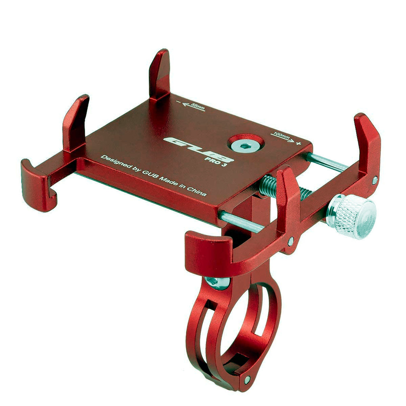 Support téléphone GUB Pro 1 rouge