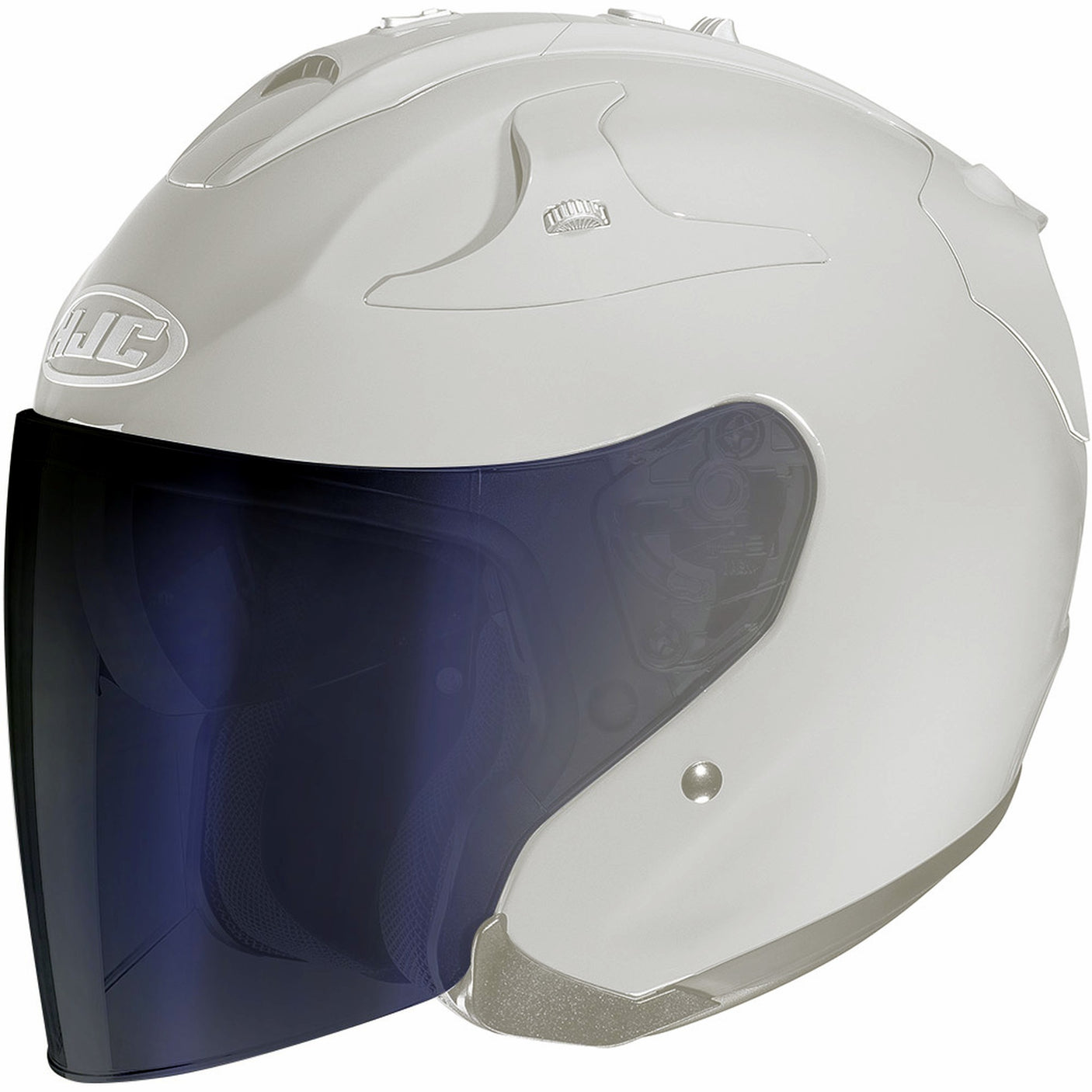 Visiere casque JET Revo Bleu