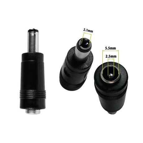 Embout adaptateur DC5,5-2.5mm  2.1mm