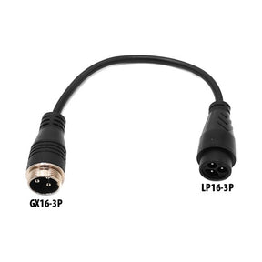 Adaptateur GX16-3P male vers LP16-3P femelle (Dualtron)