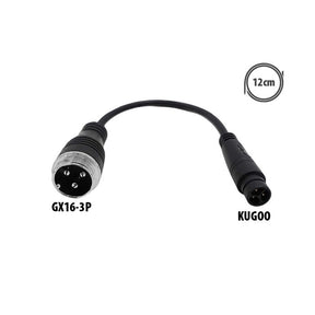 Adaptateur GX16-3P vers KUGOO