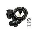Antivol diam 12 long 1m20  clés + support