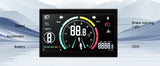 Écran LCD digital Emoko C93 — vitesse, batterie, ODO, Bluetooth, alerte freins