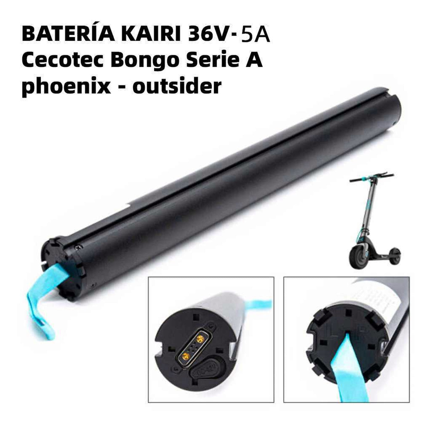 Batterie 36V 5.2Ah Cecotec Bongo Serie A