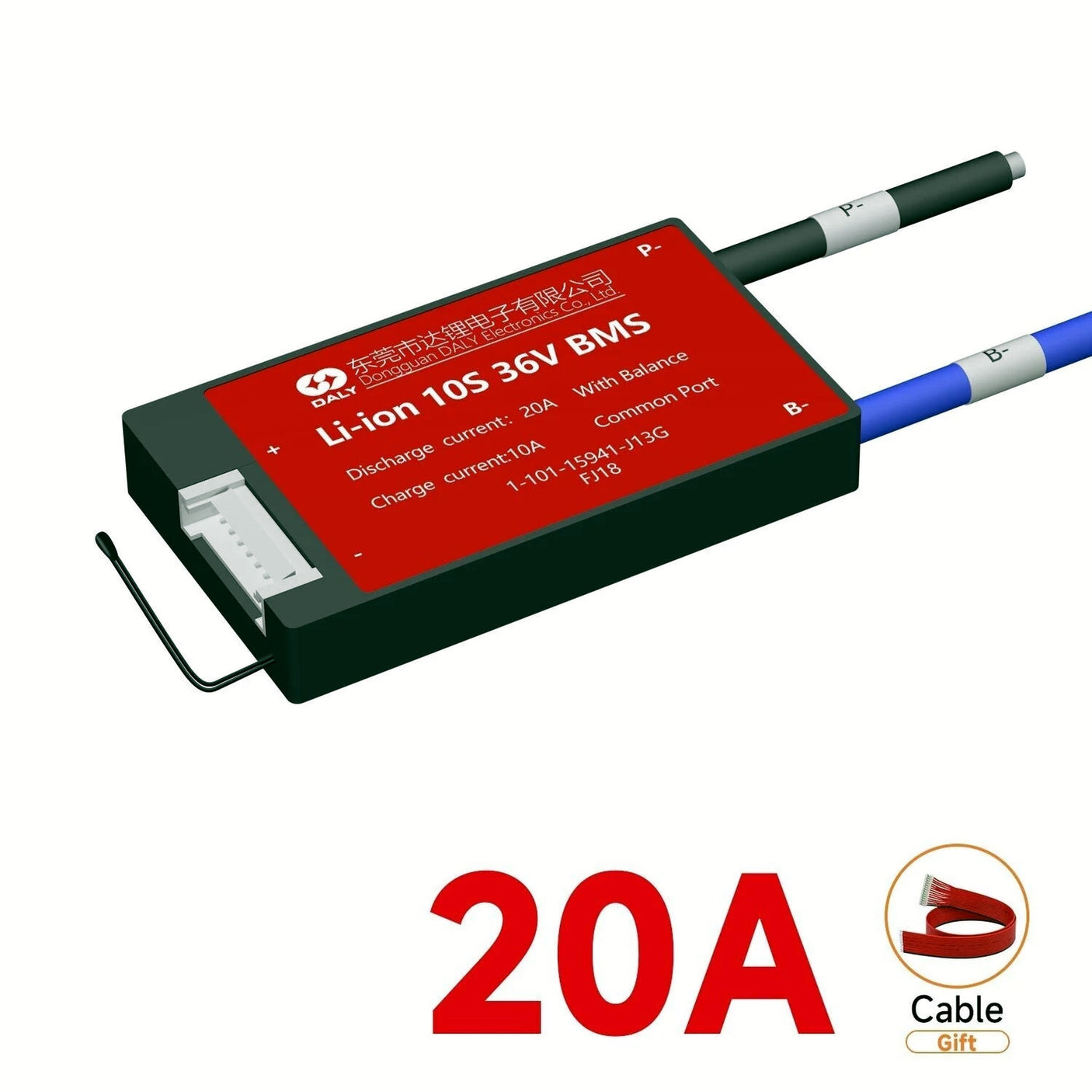 BMS Daly 36V 10S 20A