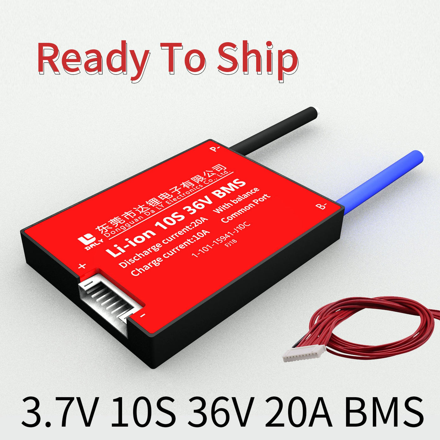 BMS Daly 36V 10S 20A
