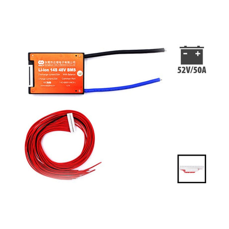 BMS Daly 52V 14S 50A