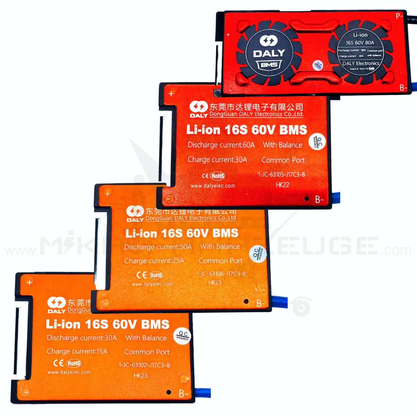 BMS Daly 60V 16S 80A