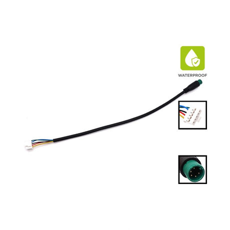 Cable display connecteur etanche