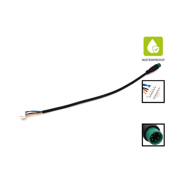 Cable display connecteur etanche