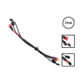 Cable Etwow liaison batterie au controleur (3+3 pins)